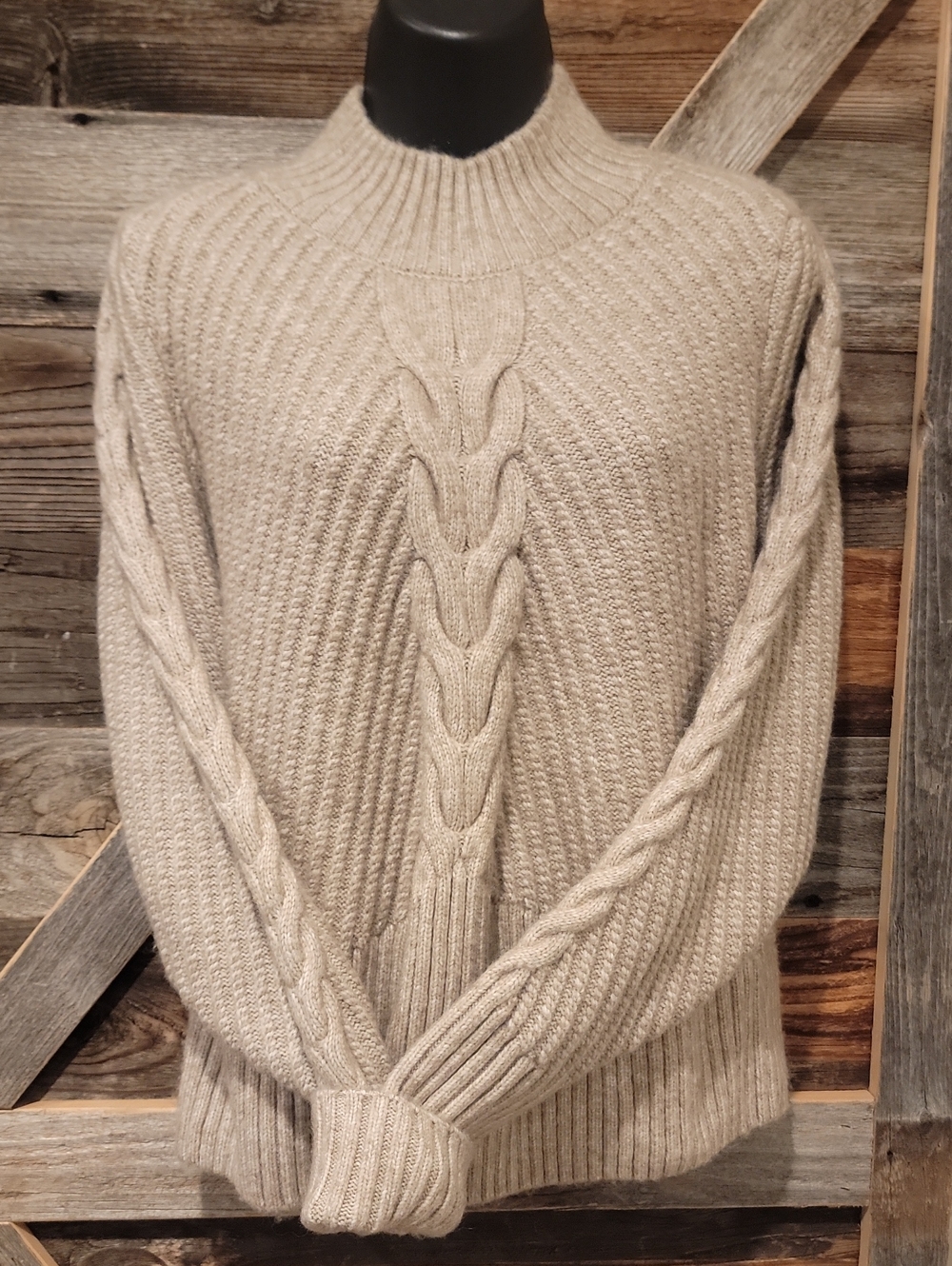 Ophelia Roe Cable Knit Sweater